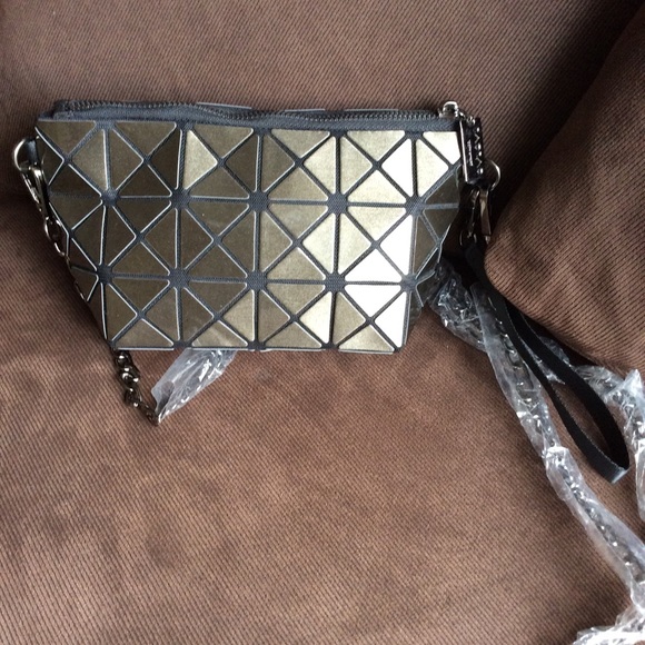 Unbranded Handbags - Geometric Tiles Chain Crossbody Bag